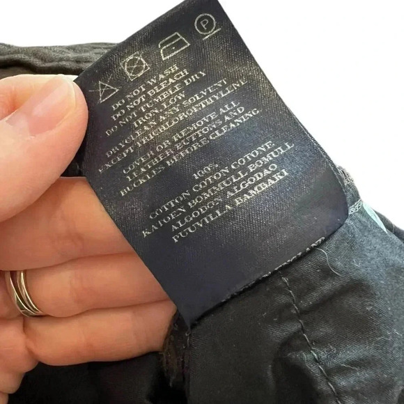 Burberry London Women's Brown Soft Cotton Straight Leg Chino Pants 4 - Picture 5 of 5